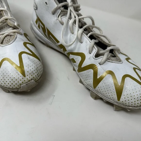 Men’s Adidas Freak 22 gold white 12 football cleats - Picture 2 of 13